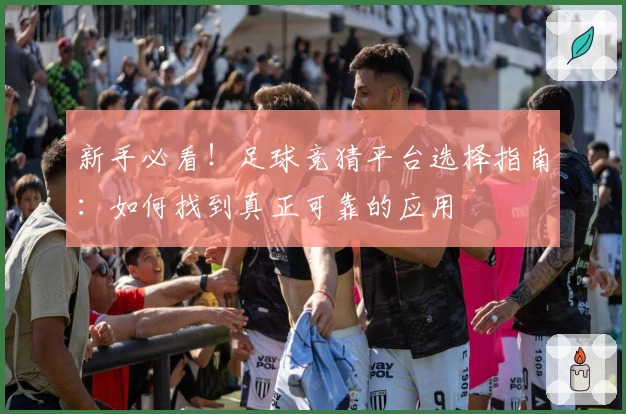 新手必看!足球竞猜平台选择指南:如何找到真正可靠的应用